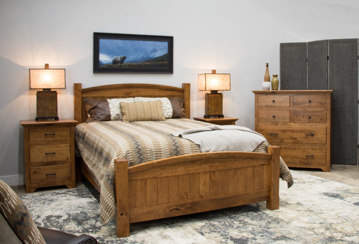 Woodley Brothers Mfg. Saint Vrain STVALPBEDRLFB St.Vrain Allenspark Bed